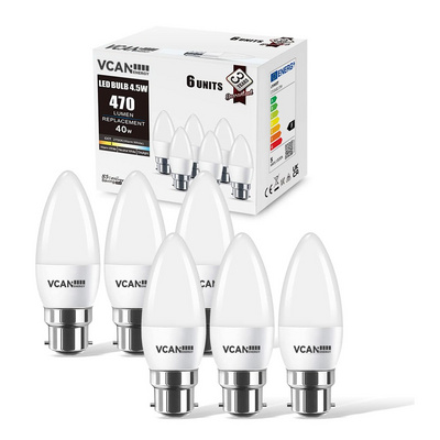 Bayonet candle bulb dimmable on sale