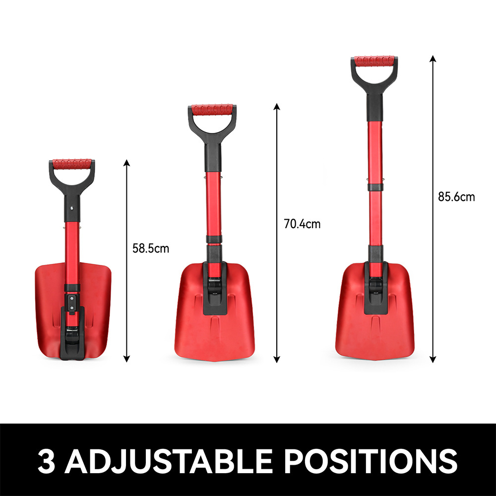 Ergonomic Heavy-Duty Garden Spade with Aluminum Construction for Easy Digging and Versatile Use