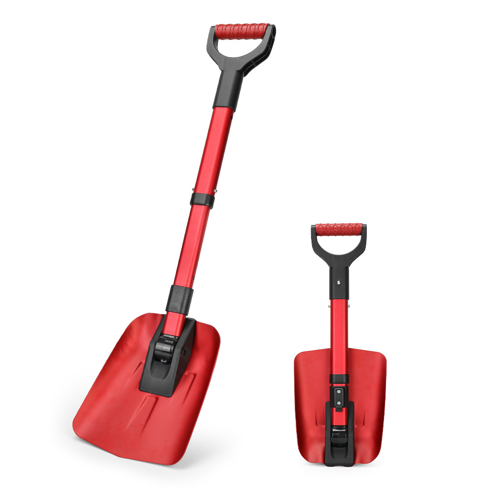 Ergonomic Heavy-Duty Garden Spade with Aluminum Construction for Easy Digging and Versatile Use