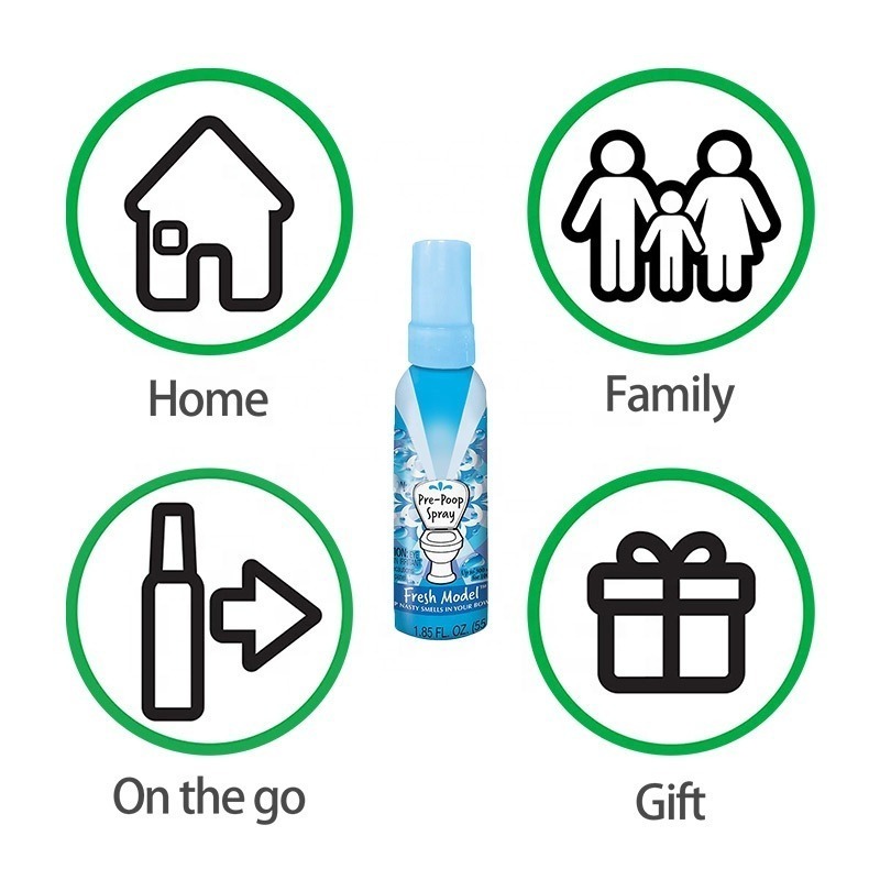 Toilet Odor Eliminator 50ml House Spray Air Freshener Room Room Spray Air Freshener Toilet Fresh Air Spray