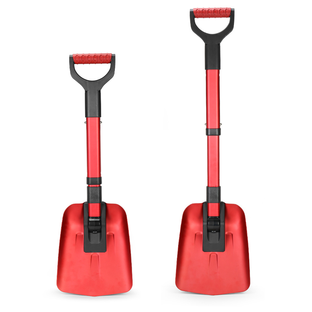 Ergonomic Heavy-Duty Garden Spade with Aluminum Construction for Easy Digging and Versatile Use