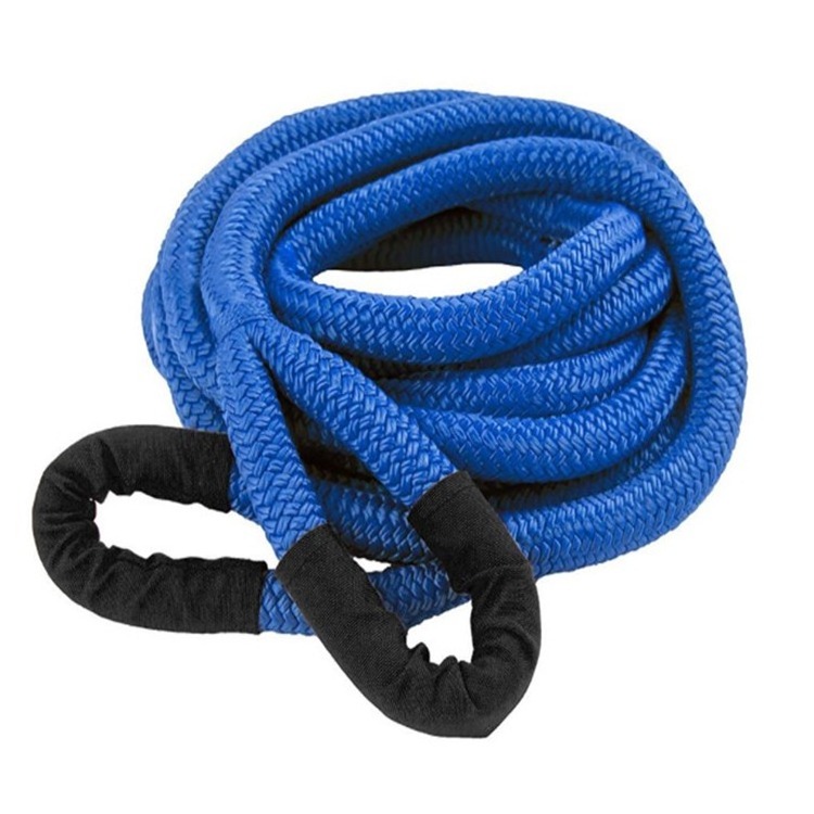 Braided Off Road Truck High Strength And Wear Resistance Energy Towing Strap Recovery Kinetic Tow Rope For ATV UTV SUV