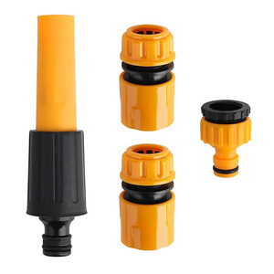 Heavy-duty hose connector, Durable Water Hose Connector, Spray Water Connectors Set for Effective Vehicle Cleaning