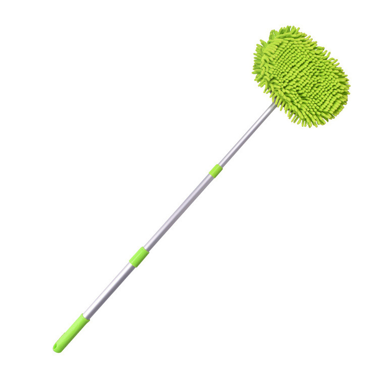 Adjustable Telescoping Long Handle Tools Rotatable Accessories Mop Brush Car Wash Car Cleaning Brush