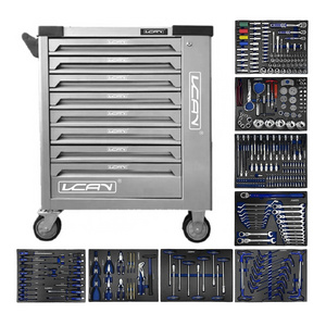 8 Drawer Workbench Tool Chest/Cart/Trolley Garage Tool Cabinet Drawer Tool Box for Workshop Garage Storage