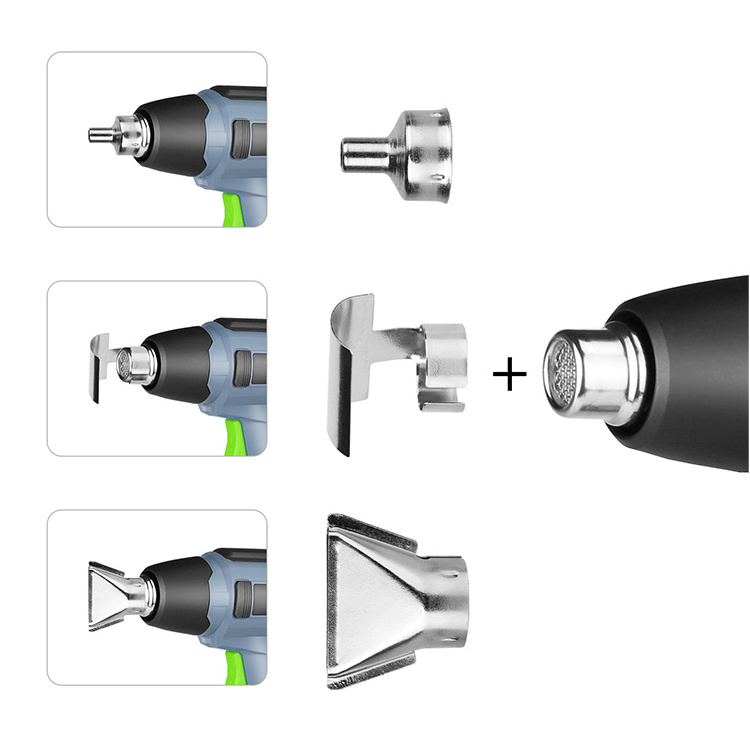 Temperature Control Shrinking Plastic Wrap Power Tools Hot Air Gun Heat Shrink Gun, Hot Portable Heat Gun For Heat Shrink