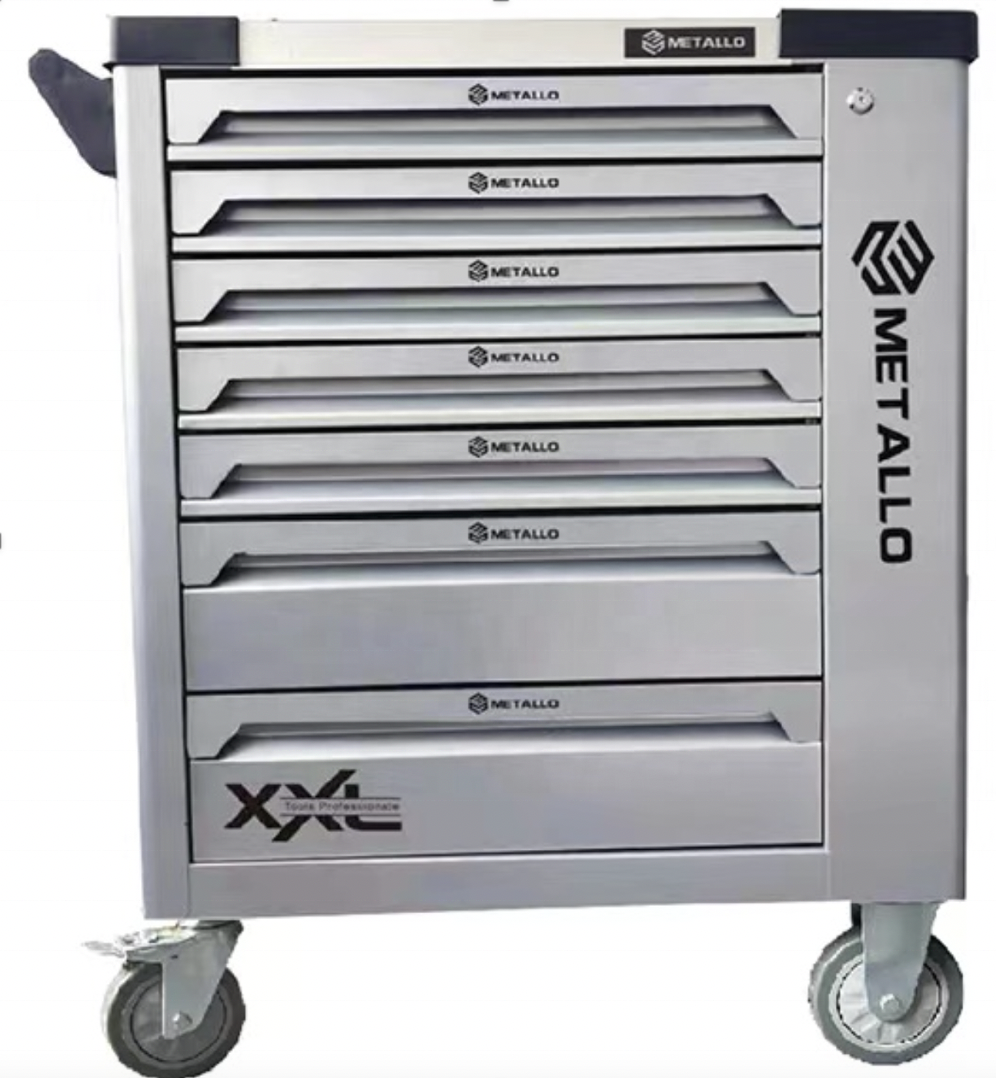 8 Drawer Workbench Tool Chest/Cart/Trolley Garage Tool Cabinet Drawer Tool Box for Workshop Garage Storage