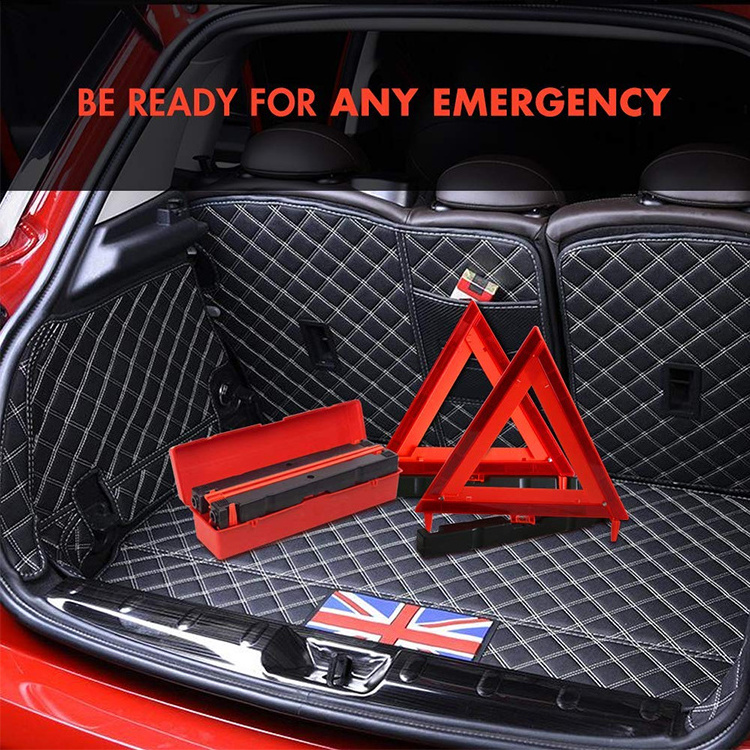 Trafffic Sign Emergency Road Saftey Sign Reflector Warning Triangle For Truck