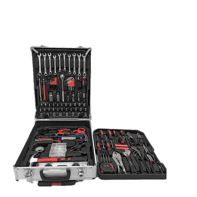 180 Piece Home Repair Tool Set Kit, General Household Tool Kit with Rolling Tool Box, Perfect for Homeowner, Handyman