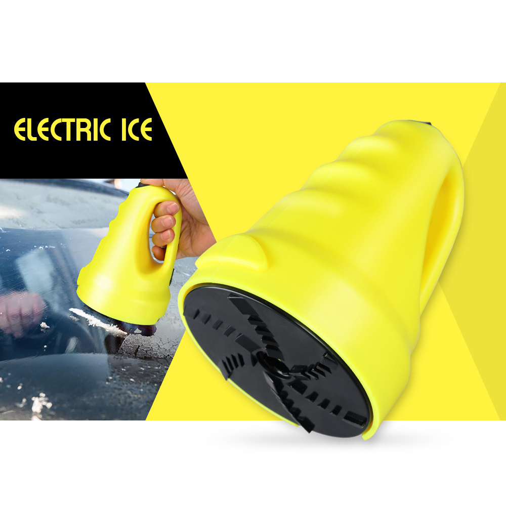 Portable Rechargeable Winter Quick Ice Snow Removal for Auto Car Windshield Electric Ice Scraper