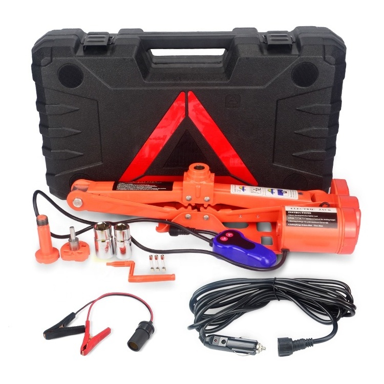 Vcan  Electric Scissor Car Jack Electric Lifting Portable 2/3Ton Electric Car Jack Kit