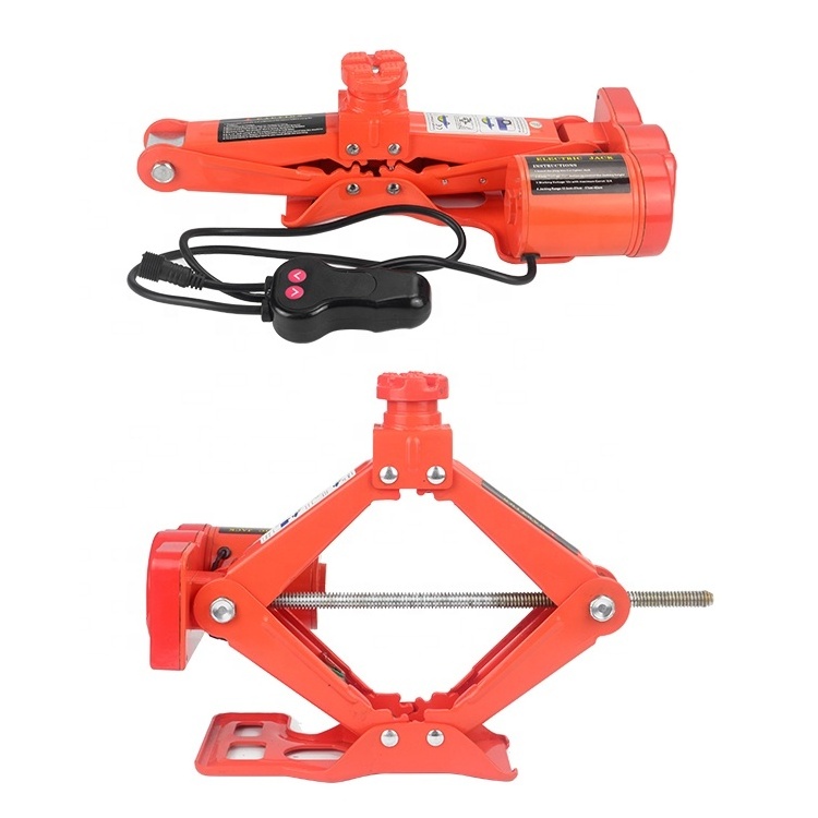 Vcan  Electric Scissor Car Jack Electric Lifting Portable 2/3Ton Electric Car Jack Kit