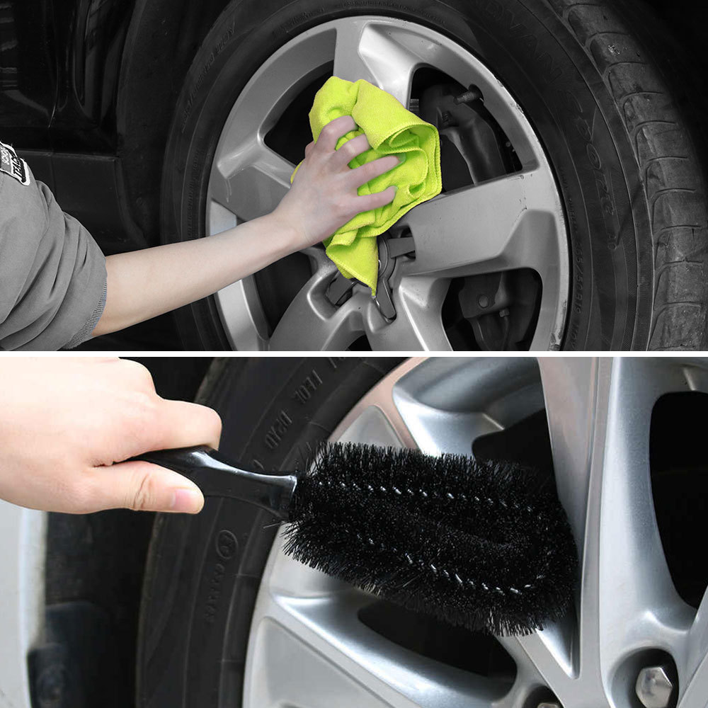 Exterior Interior Wash Cleaning Tools Kit Tire Towels Window 7pk Car Wash Kit Car Cleaning Tool Set Car Cleaning Set