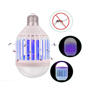 2 In 1 Anti Mosquito Trap Insect Killer Repeller Lighting Led Electric Fly Bug Zapper Lamp Mosquito Killer Bulb For Baby