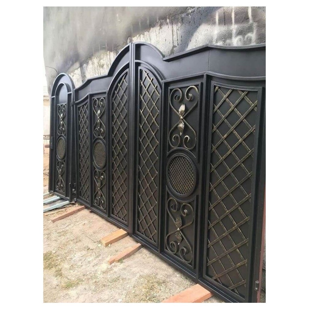 Latest main sliding gates design simple main door wrought iron gate design modern channel metal gates design for home