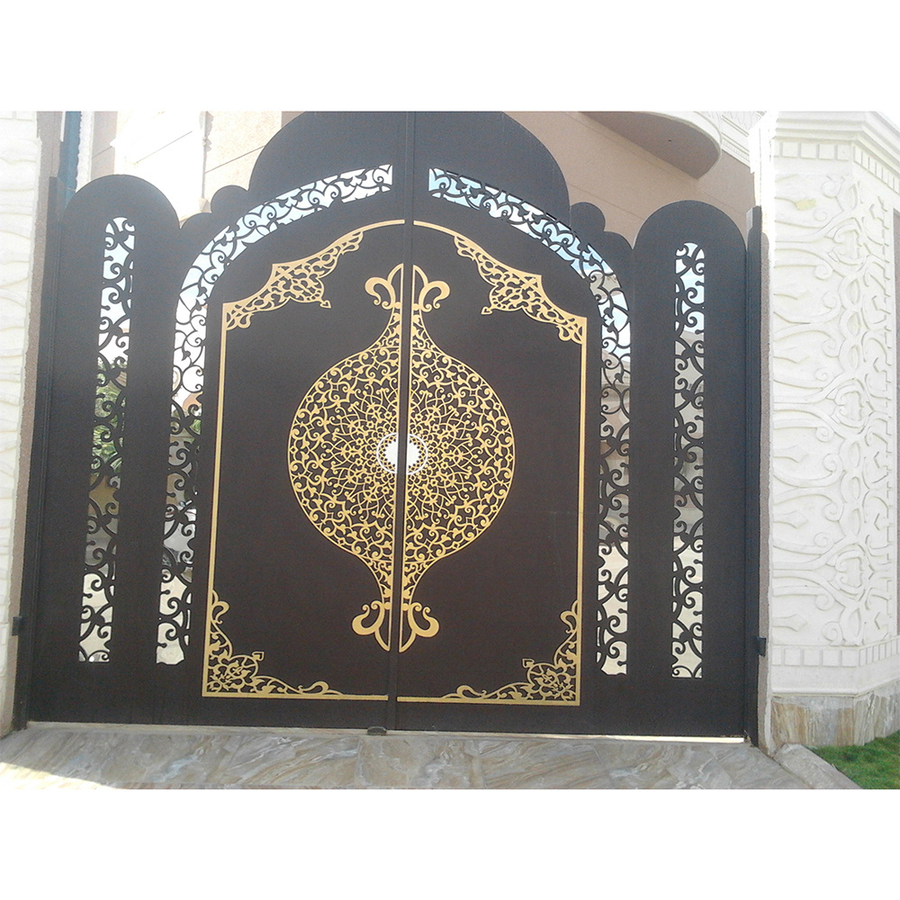 High quality Indian House Main Gate Designs wrought iron gate design Never rusty luxury villa Fencing Trellis Gates