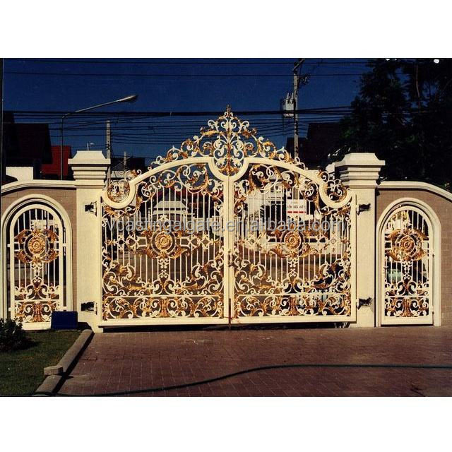 Latest main sliding gates design simple main door wrought iron gate design modern channel metal gates design for home