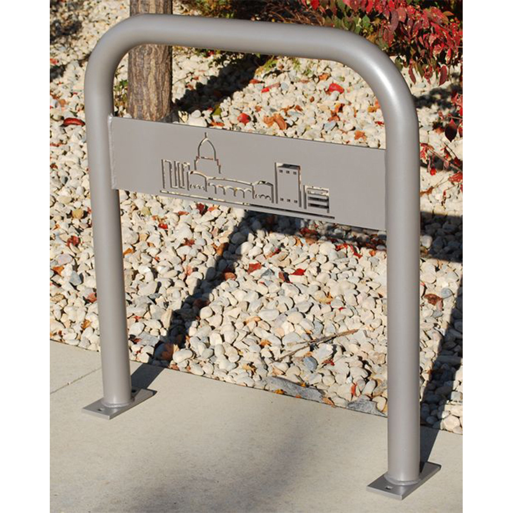 Hot sale Steel Tube Floor Bicycle Parking rack  Stand