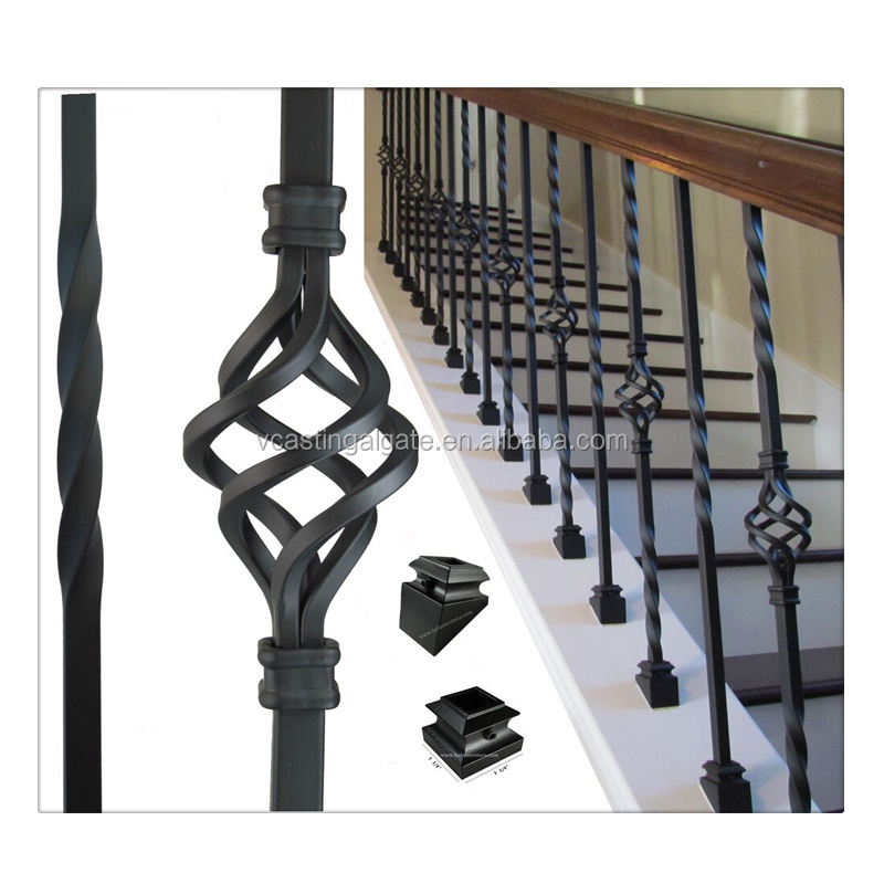 Stair Balustrades Handrails And Bronze Baluster Brass Railing Post