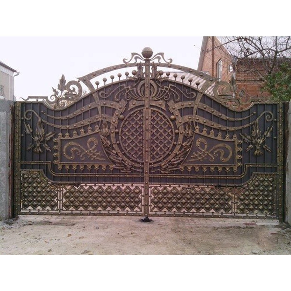 Latest main sliding gates design simple main door wrought iron gate design modern channel metal gates design for home