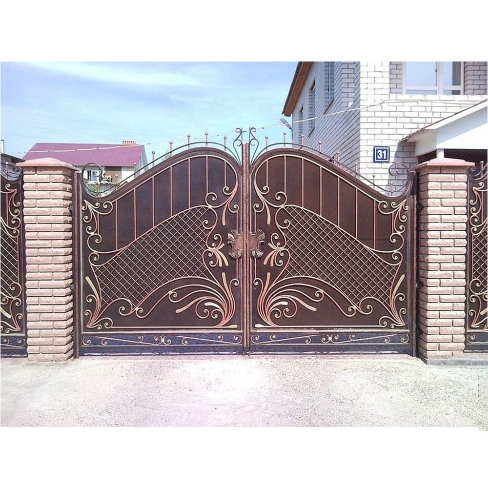 Latest main sliding gates design simple main door wrought iron gate design modern channel metal gates design for home