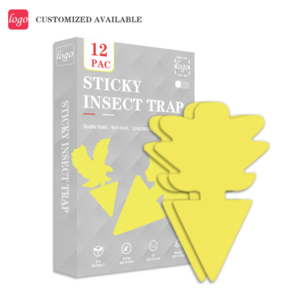 Yellow UV Resistant Pest killer Trap Sticky Trap Aphids Killer Indoor & Outdoor Use flytrap Fruit fly Fungus Gnat Sticky Trap