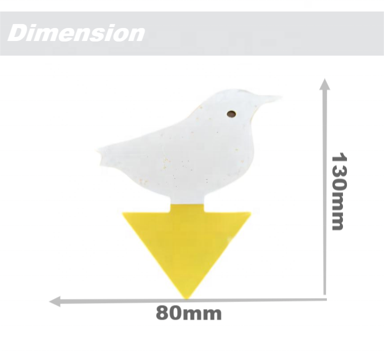 Yellow UV Resistant Pest killer Trap Sticky Trap Aphids Killer Indoor & Outdoor Use flytrap Fruit fly Fungus Gnat Sticky Trap