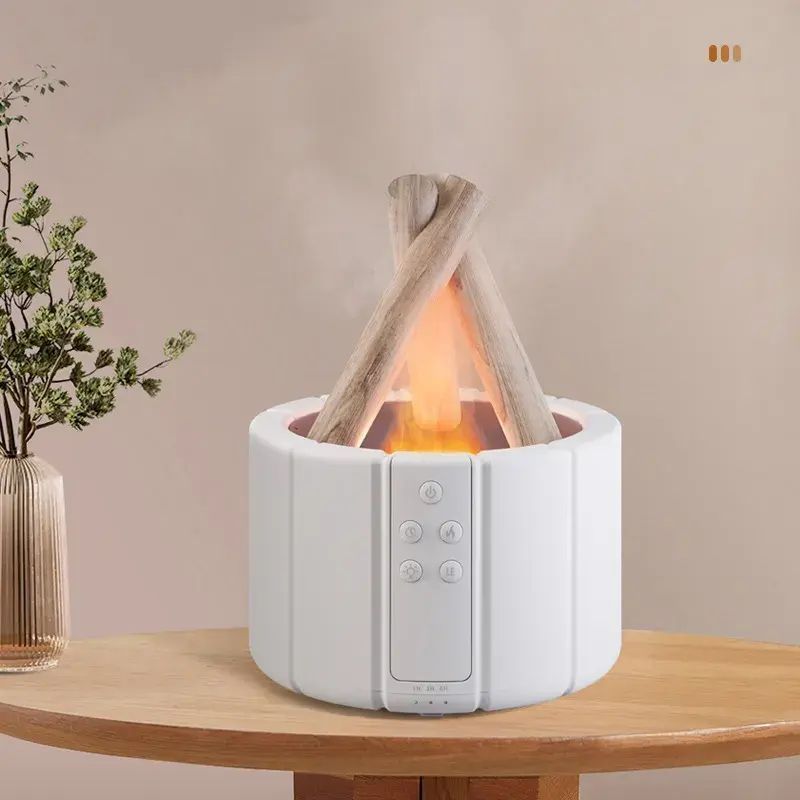 Usb Aroma Flame Diffuser Humidifier Usb Electric Smart Diffuser Air Humidifier Home Diffuser Aromatherapy Machine