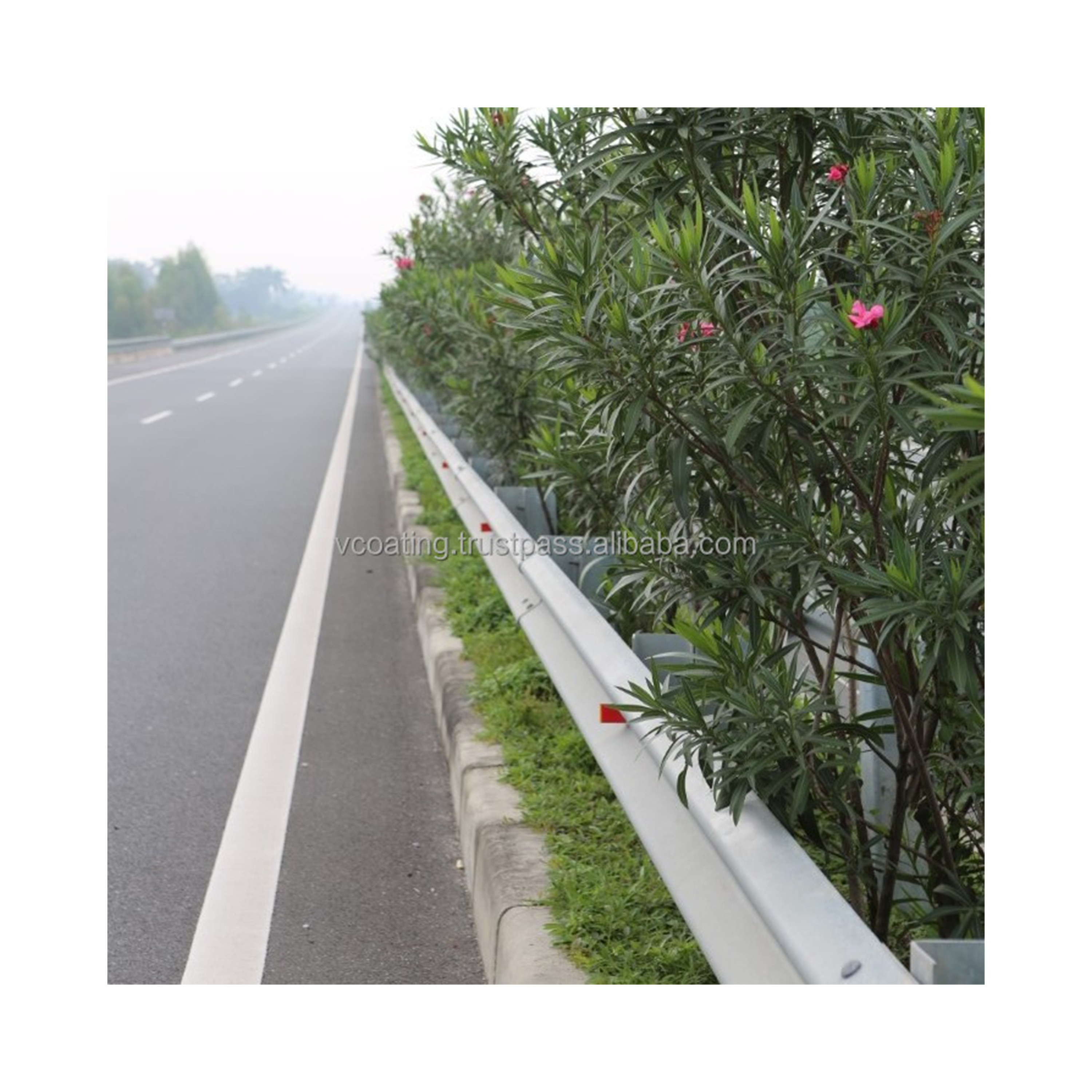 Beam Hungary Highway Guardrail whole sale Crash Barrier With Zinc Coating Roadside Highway Guardrails From Vietnam