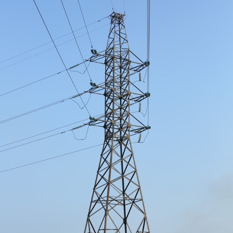 Steel Towers Electric Electricity Poles Factory Price 10kv-550kv Transmission Line Galvanized Steel Poles Steel Towers Electric