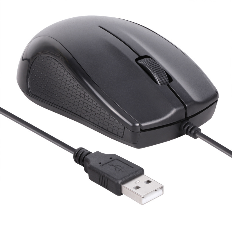 VCOM Cheap Good Quality OEM Mice Computer Wired USB Optical Mouse RoHs for Laptop PC USB Mouse for Laptop PC Office and Gaming