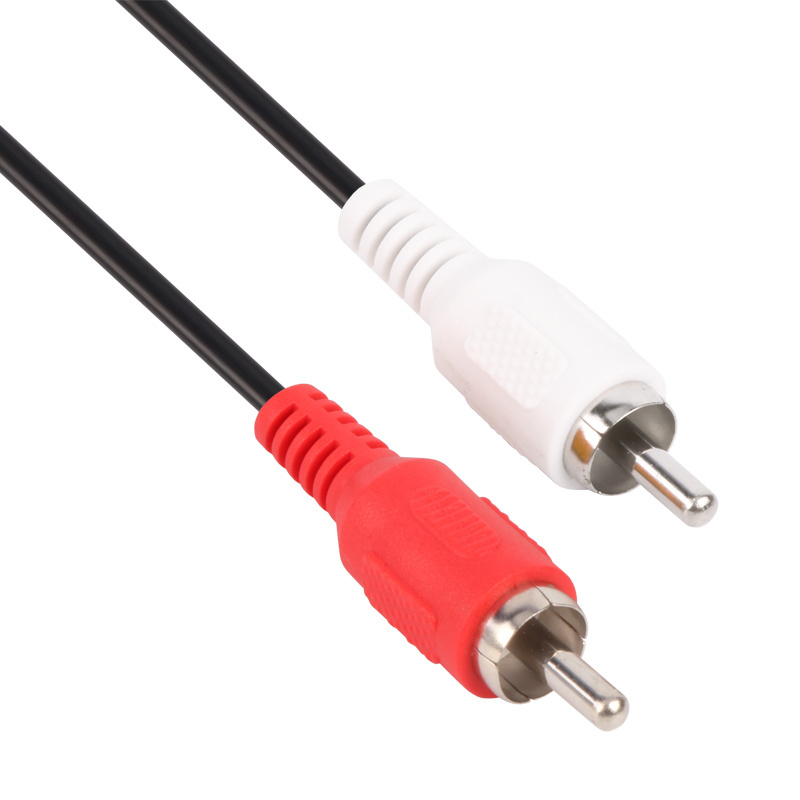 Factory Hot Sale Best Price 2 RCA to 2 RCA Audio Cable Male to Male 2RCA Cable