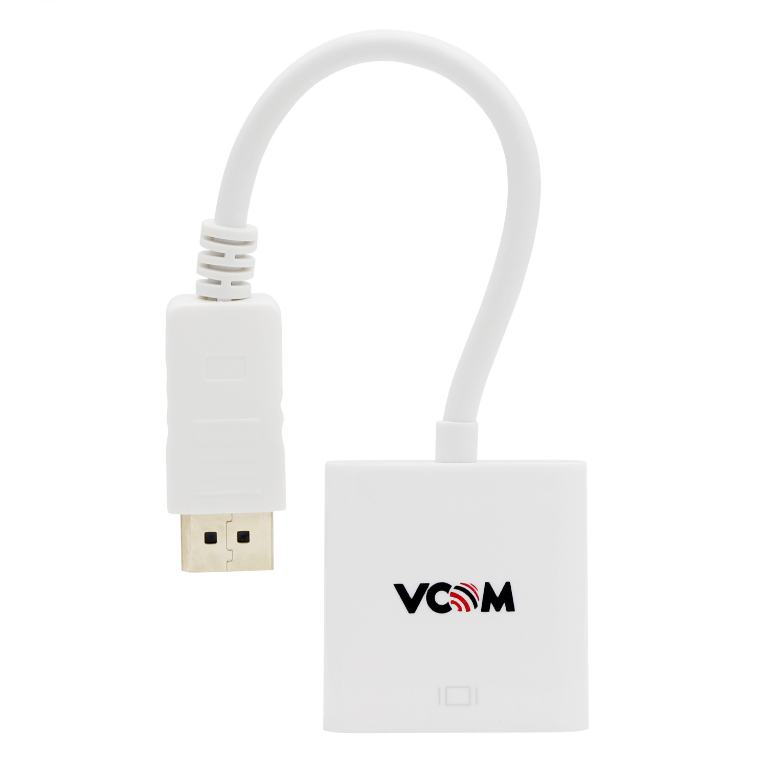 VCOM In Stock DisplayPort to HDMI Convertor Cable Male to Female HDTV Cable Support 1080P 60Hz Monitor Projector