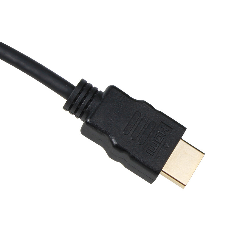 VCOM 1.8m Male to Male HDMI to VGA Cable with Audio for Computer Monitor FHD 1080P 60Hz HDMI Converter