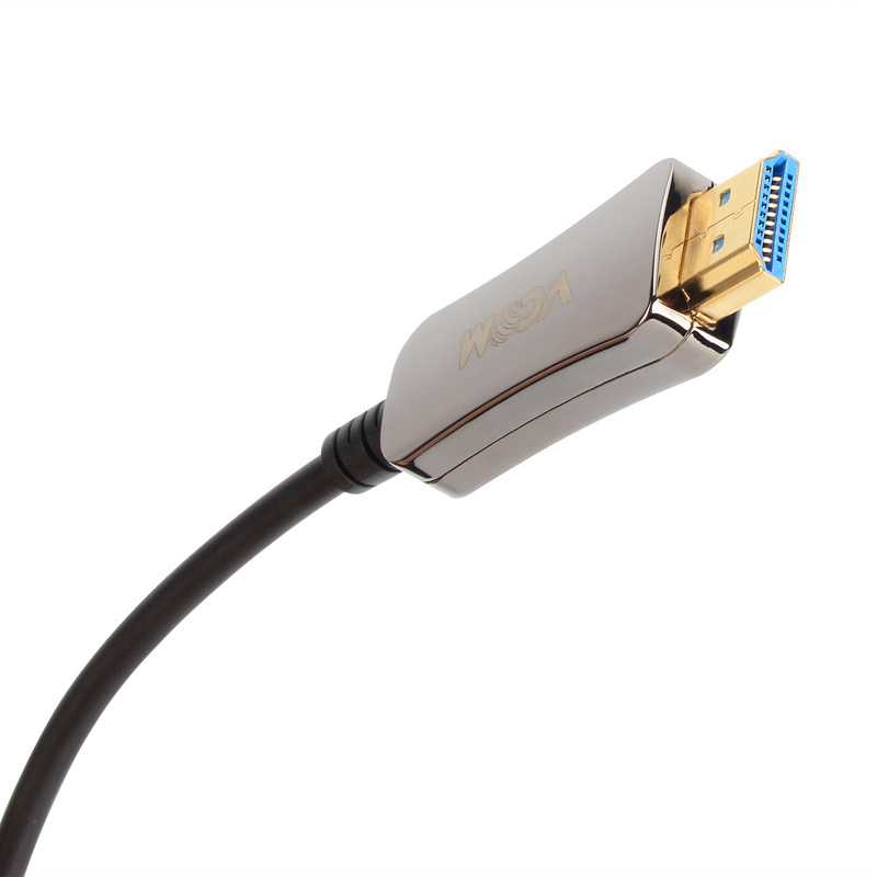 OEM Hdmi 2.0 TV Computer Connecting Cable High Speed 18Gbps Armored AOC Fiber Optical 4k HDMI Fiber Optic Cable 100 Meter