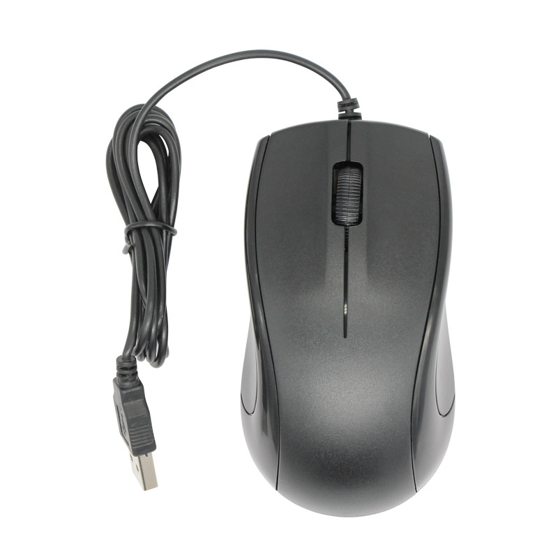 VCOM Cheap Good Quality OEM Mice Computer Wired USB Optical Mouse RoHs for Laptop PC USB Mouse for Laptop PC Office and Gaming