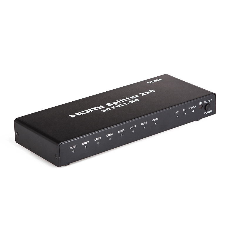 VCOM 4K HDMI KVM Switch 8 Port KVM HDMI Switcher for Computers 2 USB Mouse Keyboard HotKey 8K HDMI 2 Port USB KVM Switch