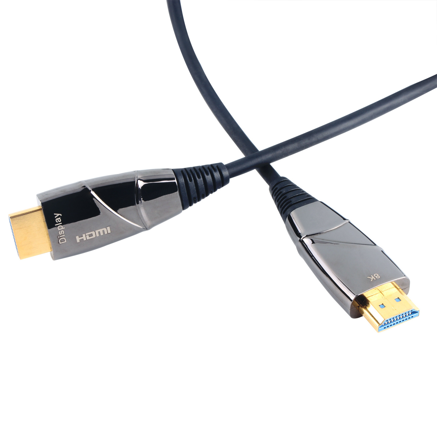 Customized Active Optical HDMI Cable High Speed 2.1 Version 48Gbps Ethernet 8K 60Hz HDMI Fiber Optic Cabe 3m 5m 10m 15m