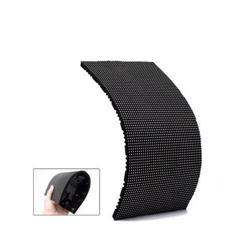 Flexible Soft LED Display  P3 P4 P2.5  Module Panels Folding Foldable Circular Smd 2121 Soft Circle Video Wall Round Led Screen