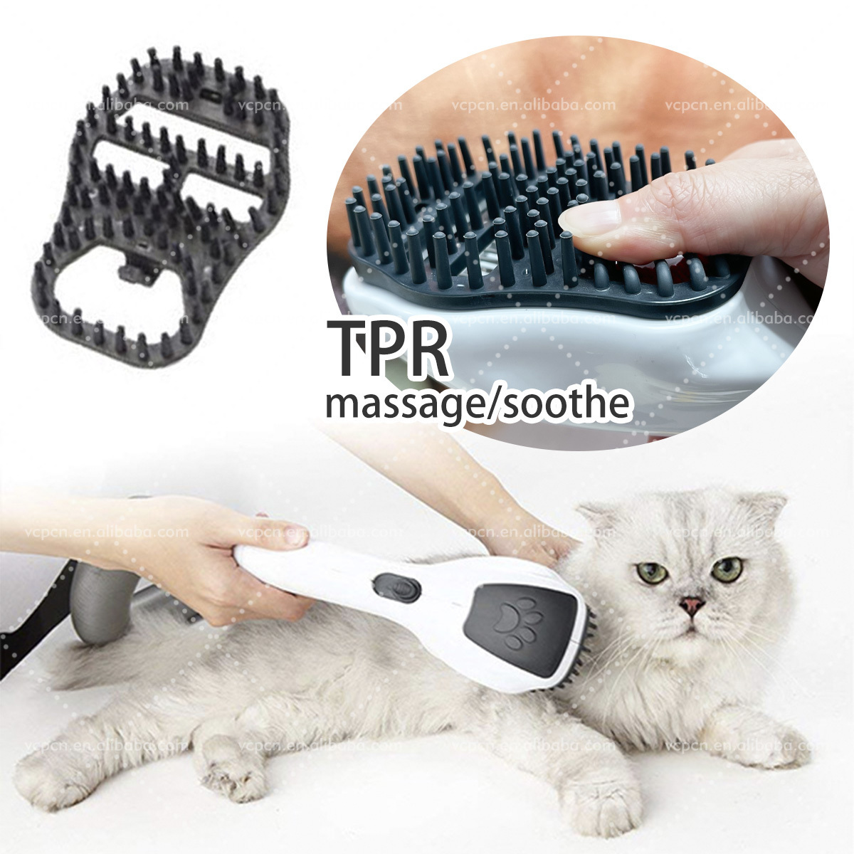 Hair Remover Grooming Beauty Animal Brush For Dysons V6 V7 V8 V10 V11 V15 Vacuum Cleaner Cat Dog Pet Brush Head Accessory Parts