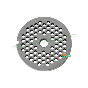 Manual Stainless Steel Plate for Meat Grinder Electric Meat Mincer Disc Spare Part #8-4.0 for Meat Grinder Replacement