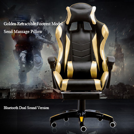 Best PU Leather Racing Office Chair Reclining Swivel Video Computer E-Sports Seat Game Racing Chair for Gamer