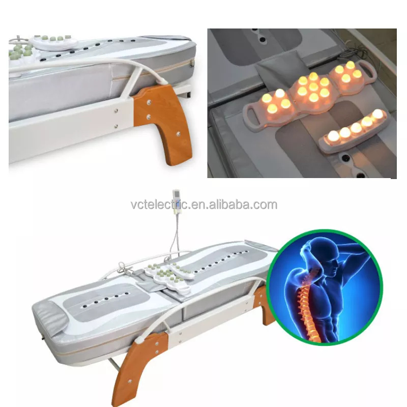 Automatic Jade Thermal Master Professional Foldable Electric Smart Massage Bed For Whole Body