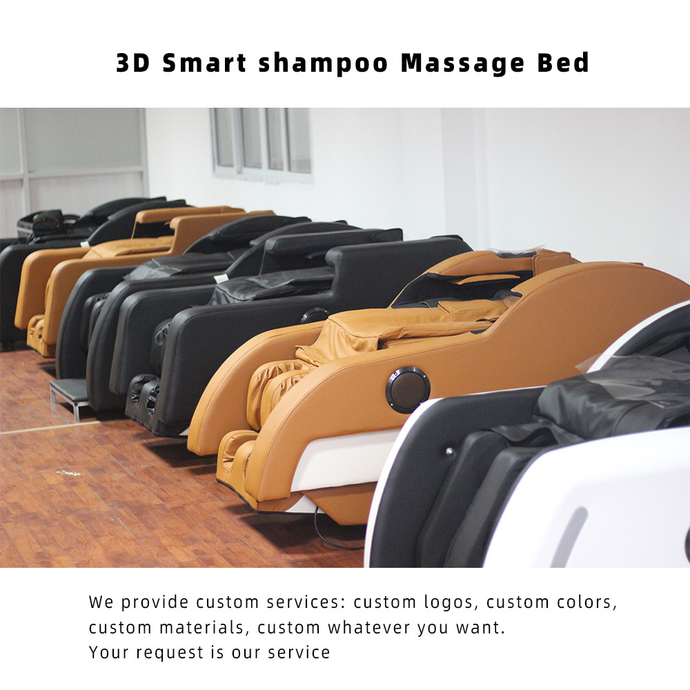 3d full body massage chair  salon  spa shampoo massage table