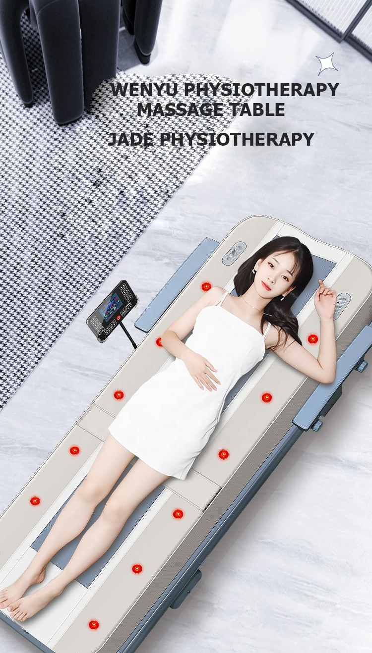 OEM ODM Factory  Korea Therapy Thermal Full Body Master V3 Jade Massage Mattress Thermal Massage Beds