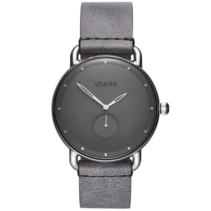 LOW moq minimalist face leather wrist watchjapan movt stainless steel back sr626sw montre femme