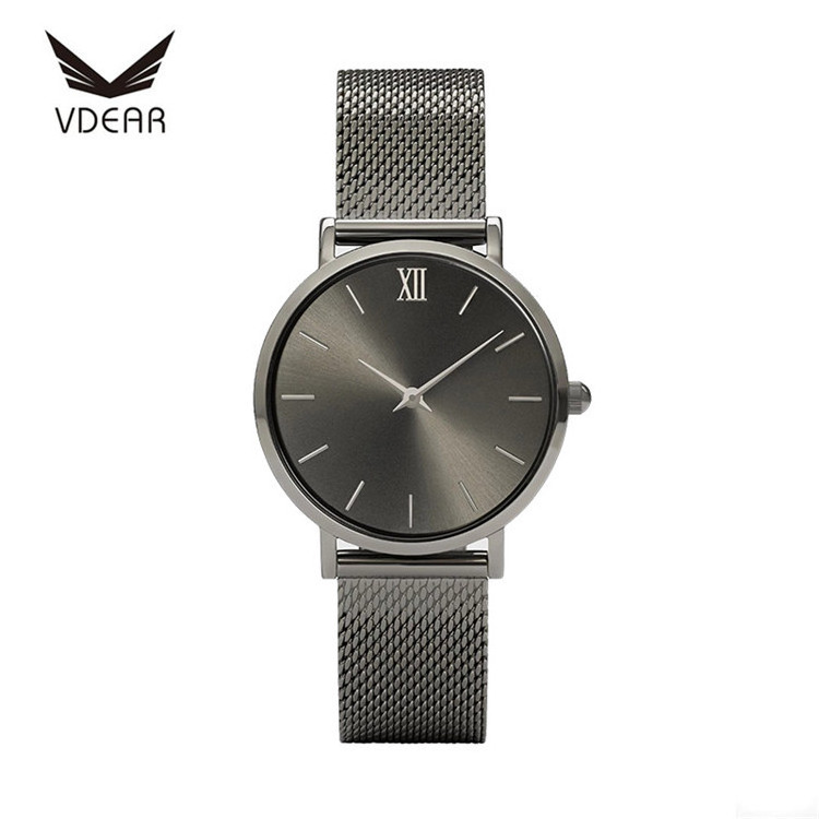 Best selling stainless steel back 3atm water resistant minimalist women watch