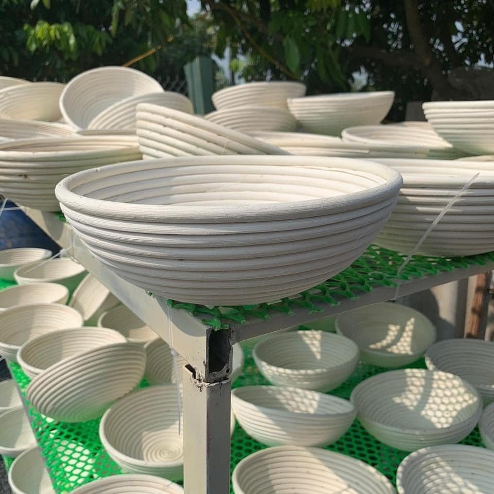 VIETNAM BREAD PROOFING BANNETON BASKET MADE OF RATTAN - Axel + 84 38 776 0892