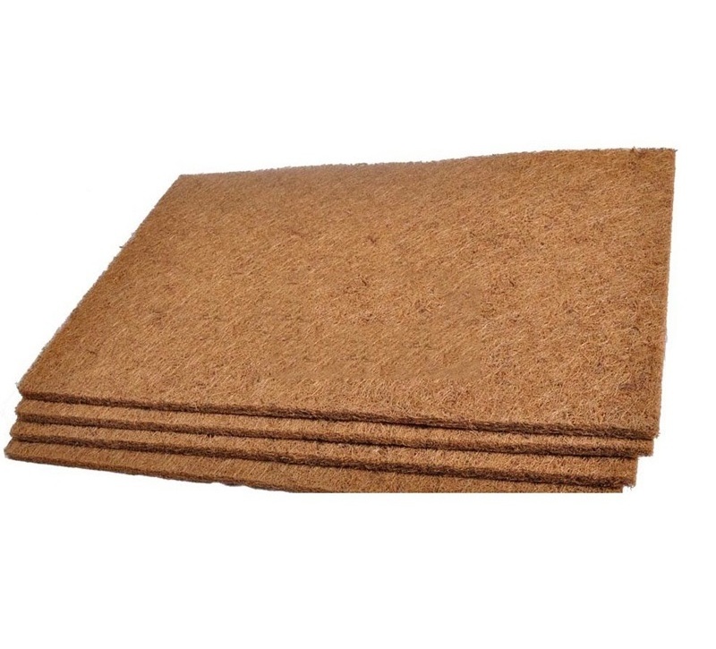 ORGANIC NATURAL COCONUT FIBER GROW MAT/ BIODEGRADABLE COIR SHEET FOR MICROGREEN / WhatsApp: +84 0966 058 257