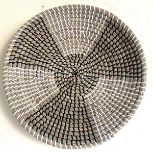 Natural Round Seagrass hanging plate made in Vietnam to decor home// Jolene  + 84 336089155